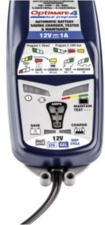 9-stufiger energiesparender Ladegerät-Tester 12V 1A