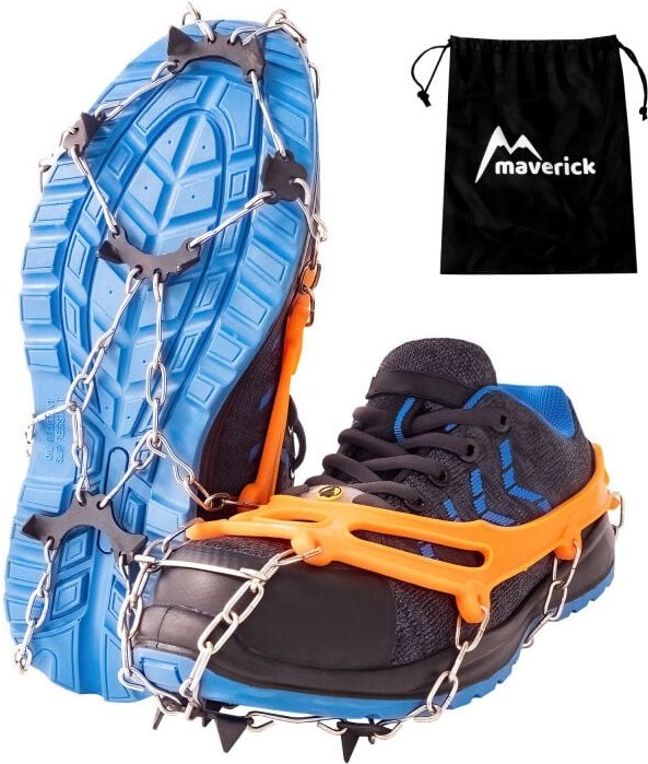 Aga Rutschfeste Überschuhe mit 8 Spikes Größe. 41-44