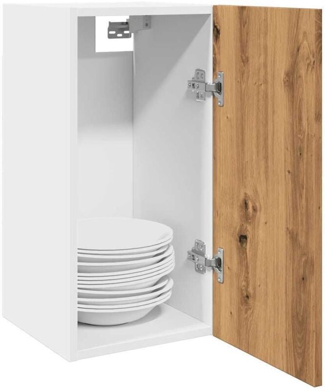 Hängeschrank Lyon Artisan-Eiche 30x31x60 cm Holzwerkstoff Vidaxl