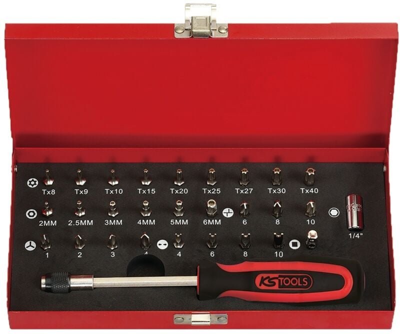 1/4' Bit-Satz, 29-tlg