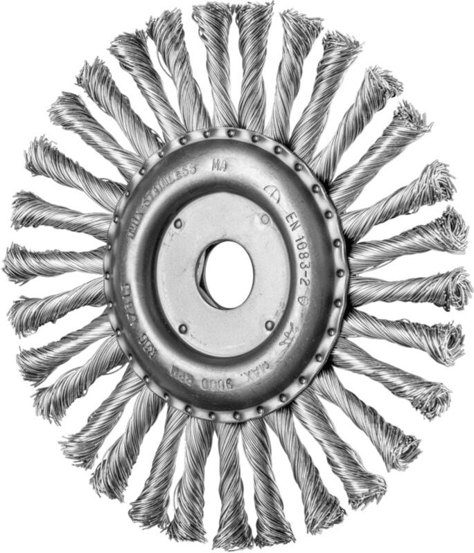 Thumbnail - PFERD TOOLS COMBITWIST Rundbürste gezopft RBG Ø 178x13x22,2 mm Edelstahl-Draht-Ø 0,50mm Winkelschleifer