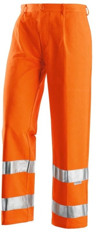 Neri Fustagno Warnschutz Arbeitshose - 48 - Orange