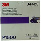3M 34423 FLEXIBLE Abrasivscheiben P1500 25 PIECES