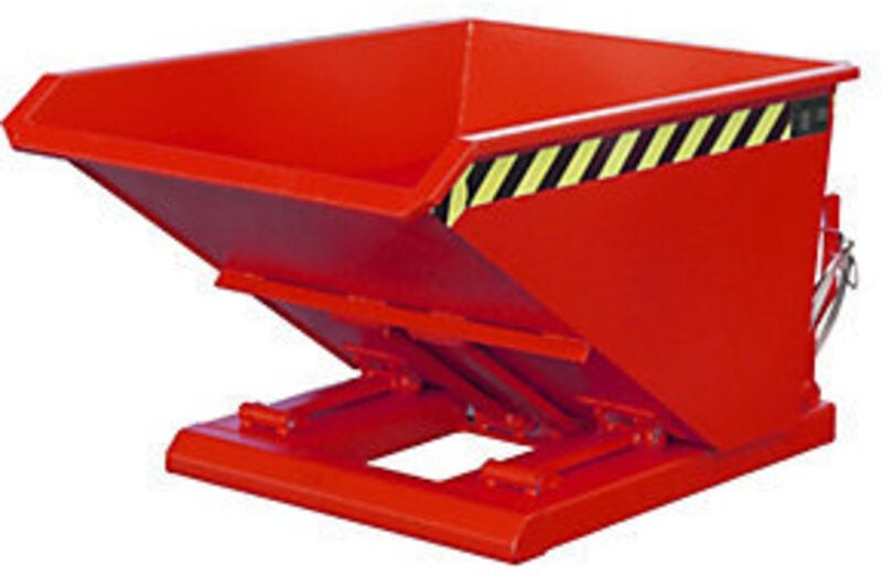 Bauer Kippbehälter NK 30, lackiert, Feuerrot