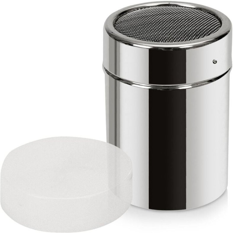 Behälter mit Sieb Sieb für Puderzucker Streusel Puderzucker Zimt Kakao