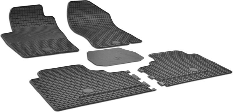 Gummimatten DirtGuard für Nissan Pathfinder iii Facelift 2007-Heute, Nissan NP300 Facelift 2007-Heute