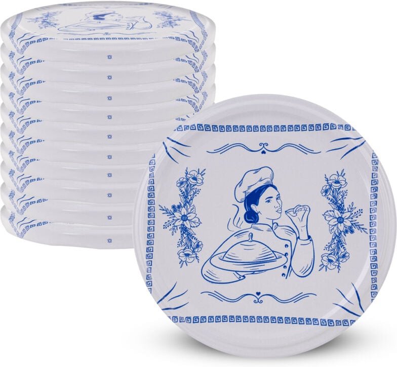 Deckel fi82 Folk Wandbehang 10er-Set - Kadax