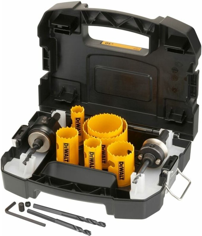 Lochsägen-Set Bi-Metall Extreme, Universal-Set im Transportkoffer 10-tlg. - Dewalt