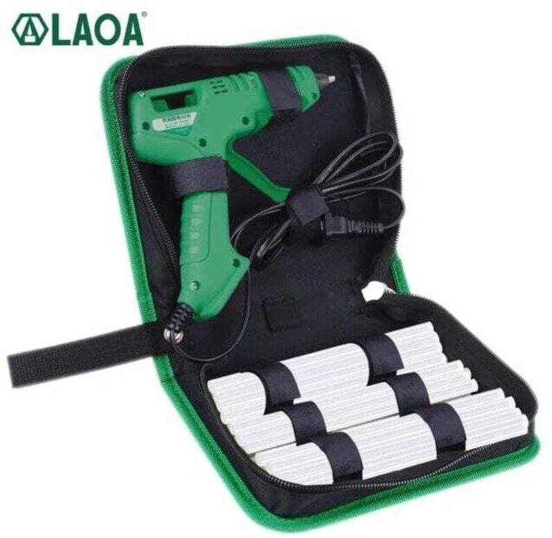 Klebepistole mit Klebesticks - Box, 7mm, 25W Mini Heißklebepistole