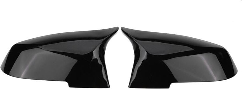Zoternen - Rückspiegel-Abdeckkappe für bmw 220i 328i 420i F20 F21 F22 F30 F32 F33 F36 X1, glänzend schwarz