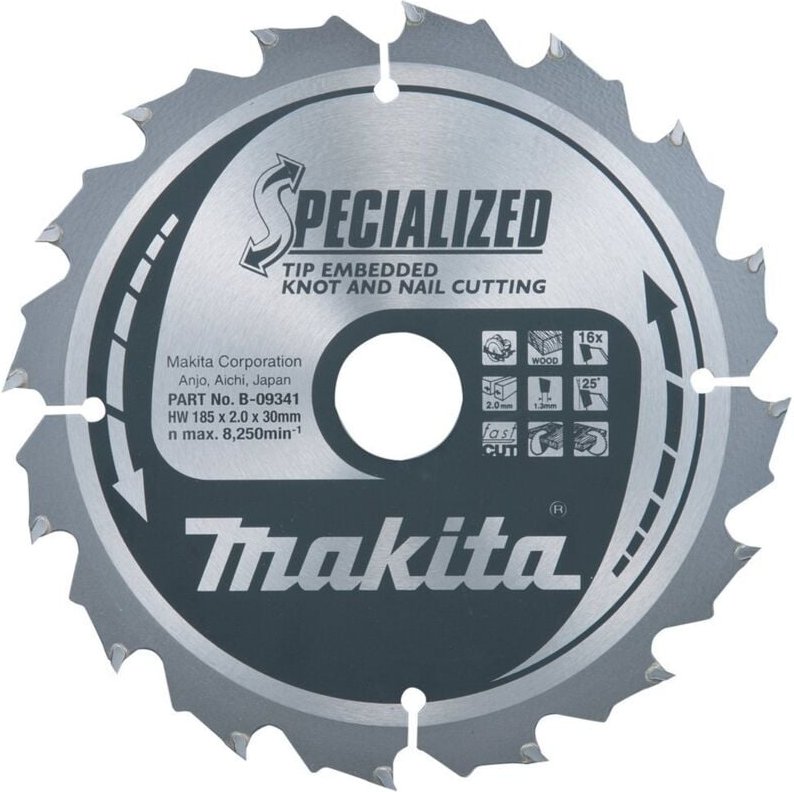 Sägeblatt specialized 190x20x40Z - Makita