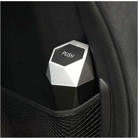 Thumbnail - Mini-Auto-Mülleimer mit Deckel, auslaufsicherer Mülleimer aus Kunststoff für Auto/Zuhause/Zimmer/Büro