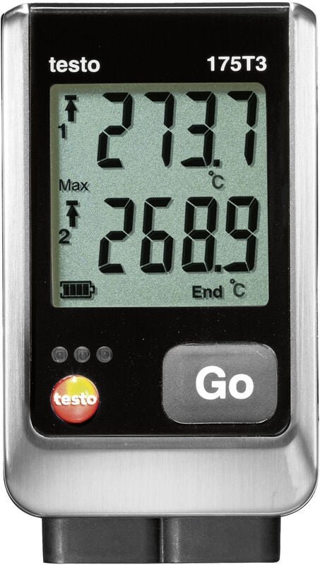 0572 1753 175 T3 Temperatur-Datenlogger Messgröße Temperatur -50 bis +1000 °c - Testo