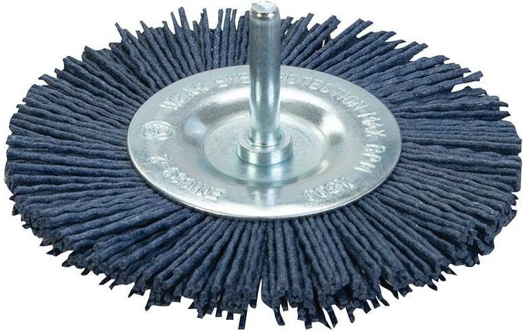 Silverline - Nylon-Scheibenbürste 100 mm, fein