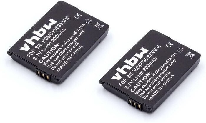 Thumbnail - vhbw 2x Akku kompatibel mit Siemens Gigaset 4015 Micro, 4210, 4015s micro, 4010s micro, 4215 schnurlos Festnetz Telefon ...
