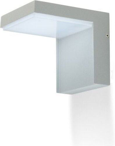 Wandleuchte vecino silber grau 230V led 5W IP54 3000K
