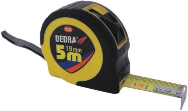 Thumbnail - DEDRA - 3 m Auto-Lock-Maßband, Präzisionsmesswerkzeug