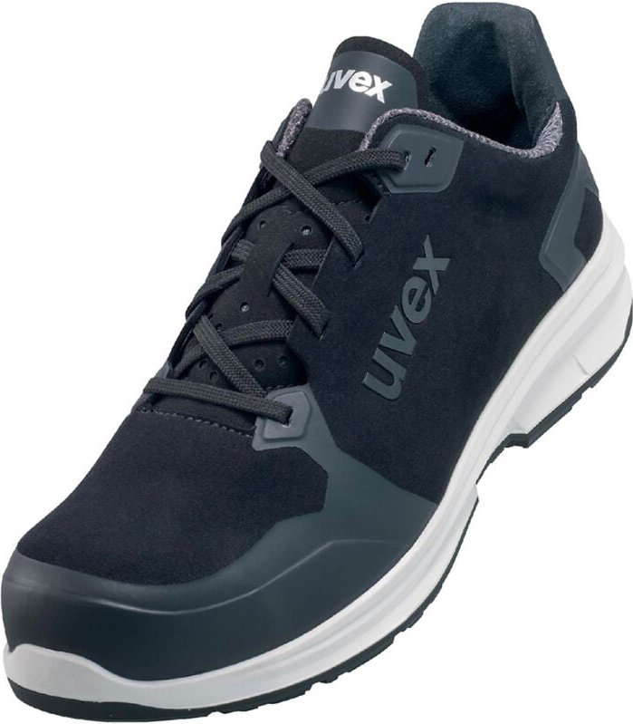 Uvex - 1 sport Sicherheits-Halbschuh Gr.43 W11 S3 esd src schwarz/weiß 6596.2