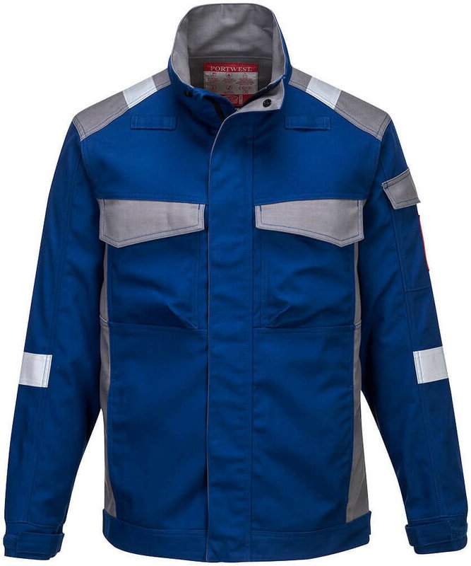 Portwest Multinorm Arbeitsjacke "Bizflame" Blau XXL