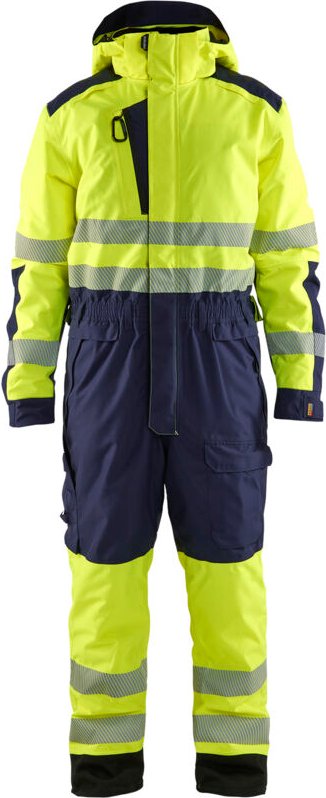 Arbeitsanzug Winter Hochsichtbarkeit 6725 - Gelb/Navy XXSS