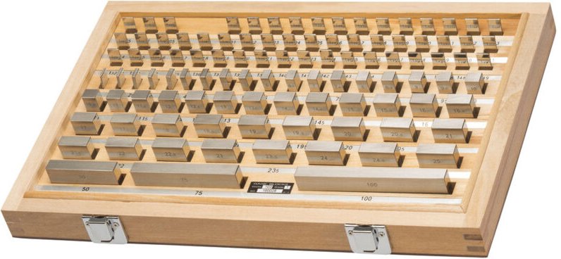 FP - Fortis Par.Endmaßsatz Stahl 103-teilig Gen.1