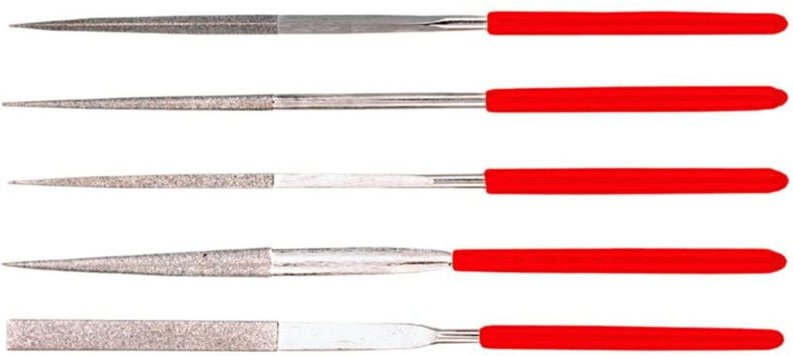 5-tlg. Diamant Nadelfeilen140mm