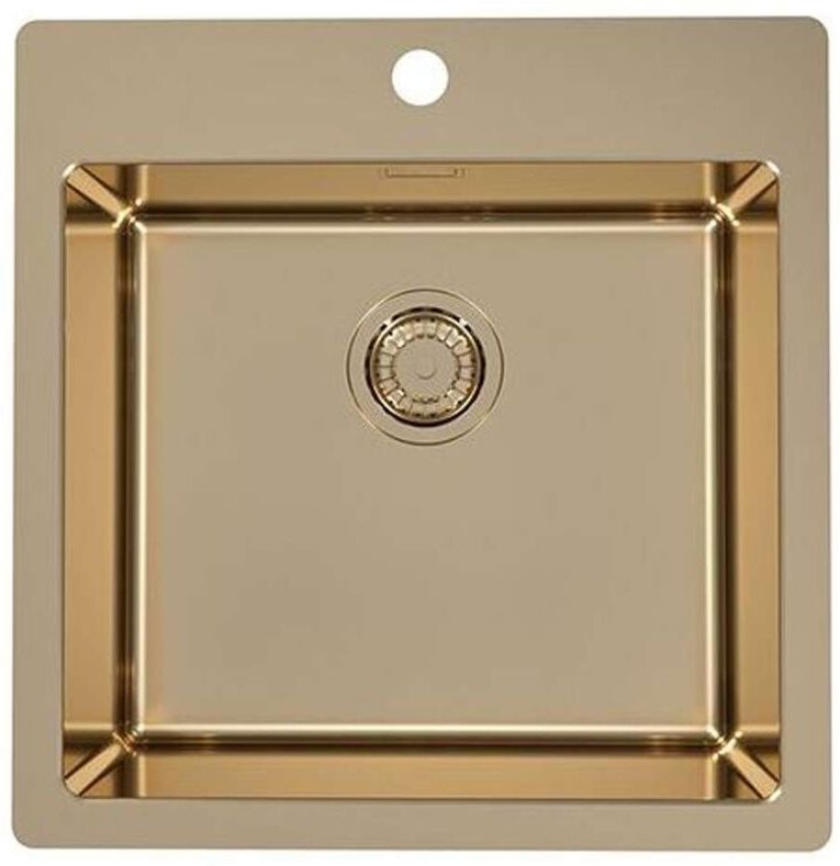 Pure Monarch - Spüle 52x53 cm, bronze 1107052 - Alveus