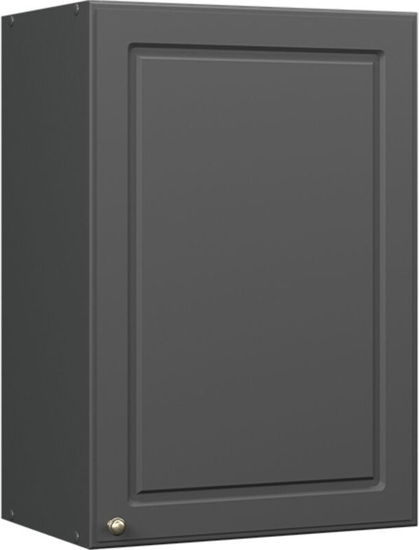 Hängeschrank Fame-Line, Anthrazit-Gold Landhaus, 50 cm, Vicco