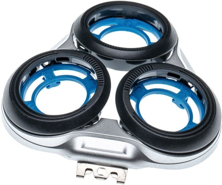 Scherkopfrahmen kompatibel mit Philips S5620, S5651, S5672, S5700, S5720, S5750 Rasierer, silber - Vhbw