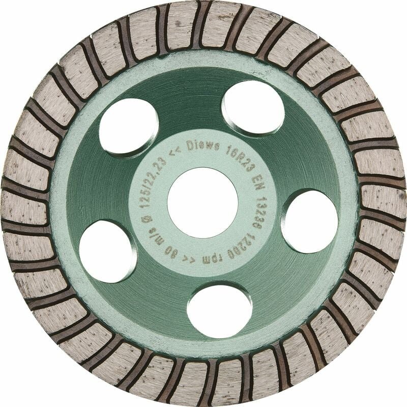 Thumbnail - Diamant-Trockenschleifteller Special Line Turbo 125 x 22 x 22.23 mm - Diewe