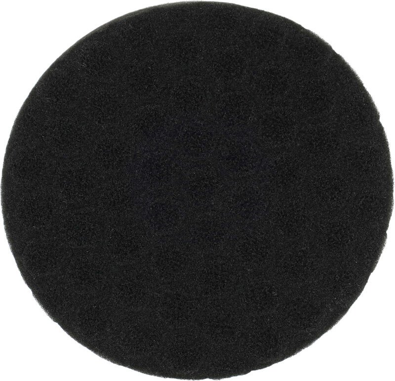 Vhbw - Polierschwamm kompatibel mit Black & Decker Exzenter- & Schwingschleifer - 15 cm Arbeitsdurchmesser, 16 g, weiche...