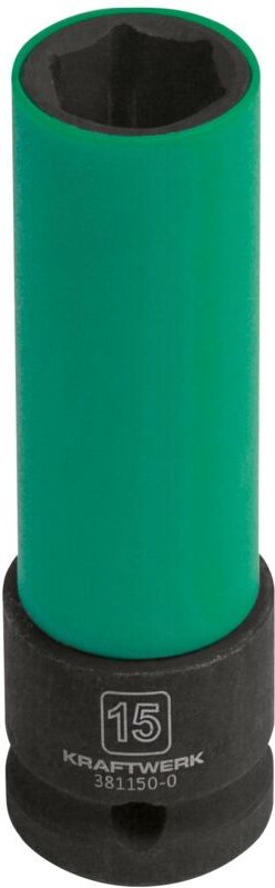 Tiefe Schlagnuss 1/2 15mm m.Plastikring