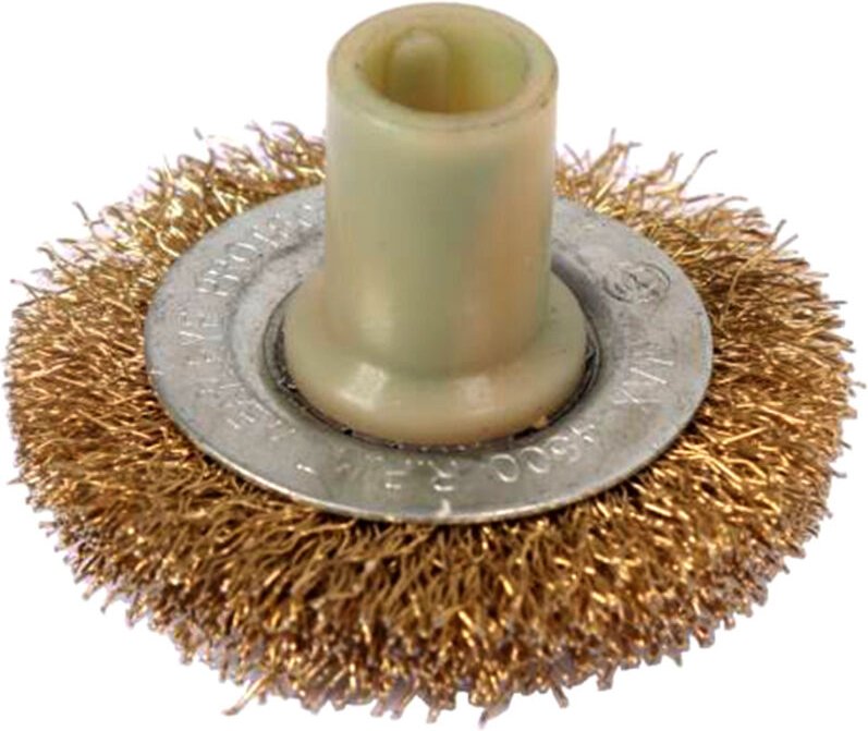 Metallbürstenrolle für einen Polierschleifer
