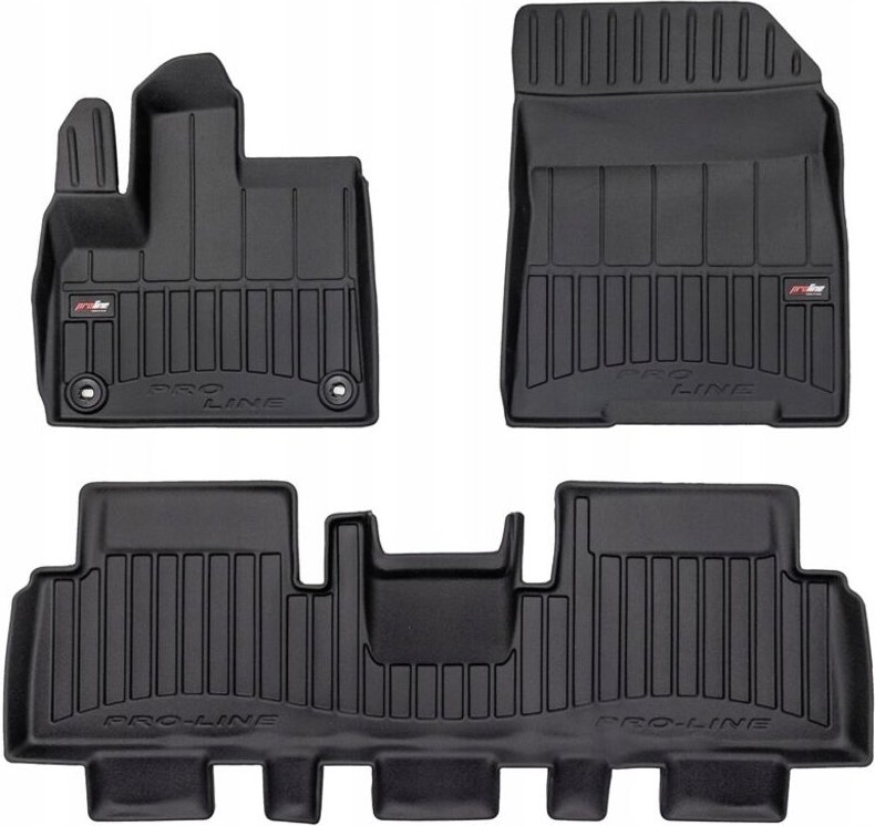 GUMMIMATTEN UND FUSSMATTEN PEUGEOT Rifter ab 2018- 5x1 3D KANAL