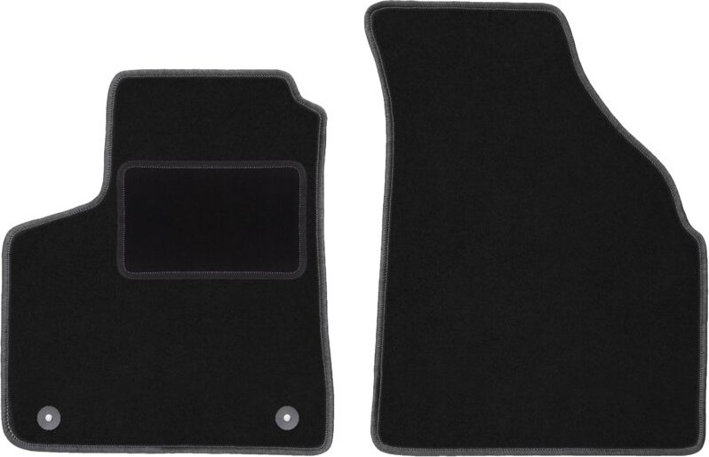 Vordere Matten schwarz für: Chevrolet Tacuma Minivan (2000-2011)