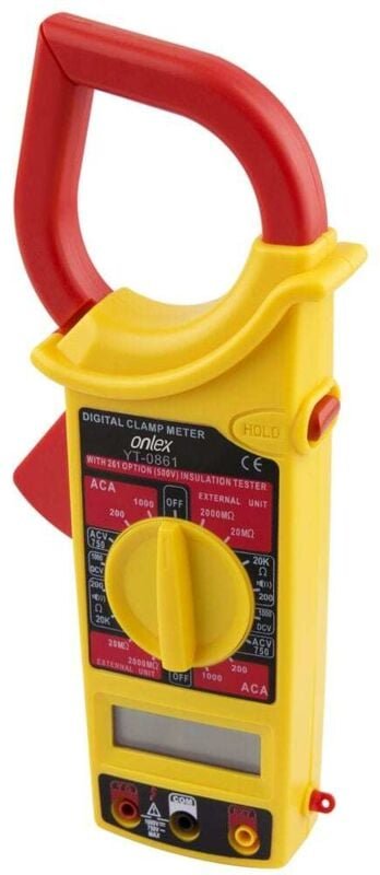 Alfa - onlex 250V Digitalmultimeter mit Stromzangen