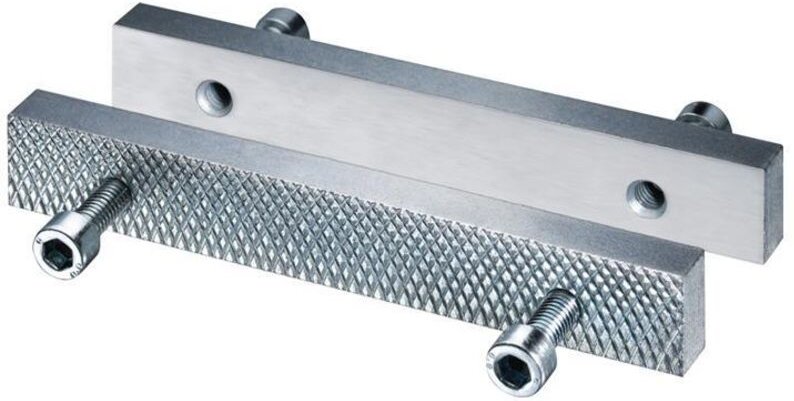 Schraubstockbacke Front Backenbreite 120 mm glatt/geriffelt passend zu 4000 830 340 und 4000 830 349
