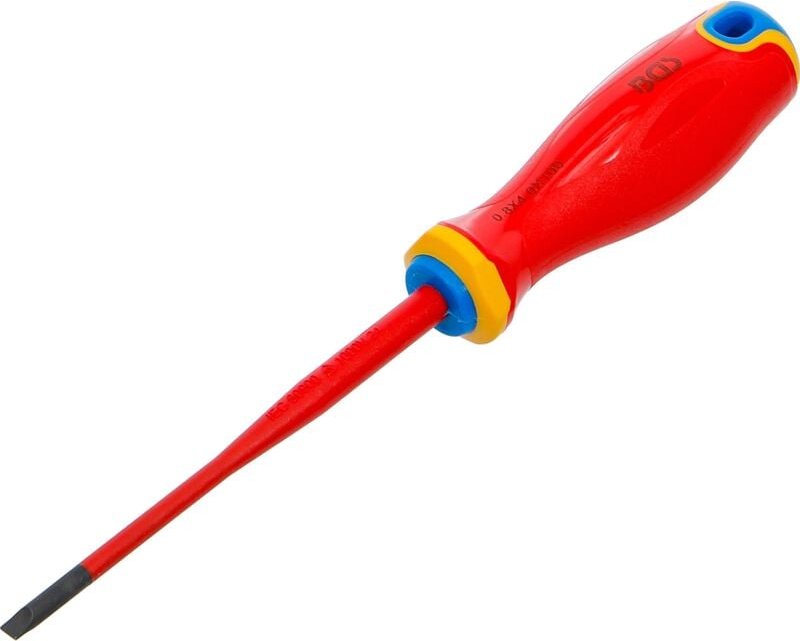 VDE-Schraubendreher extra dünne Spitze Schlitz 4,0 mm