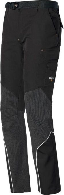 Issaline 8838B-060 Softshell Heavy Extreme Arbeitshose Schwarz XXL