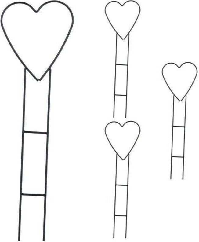 Herz kletterstutzen im 4er set 8831089