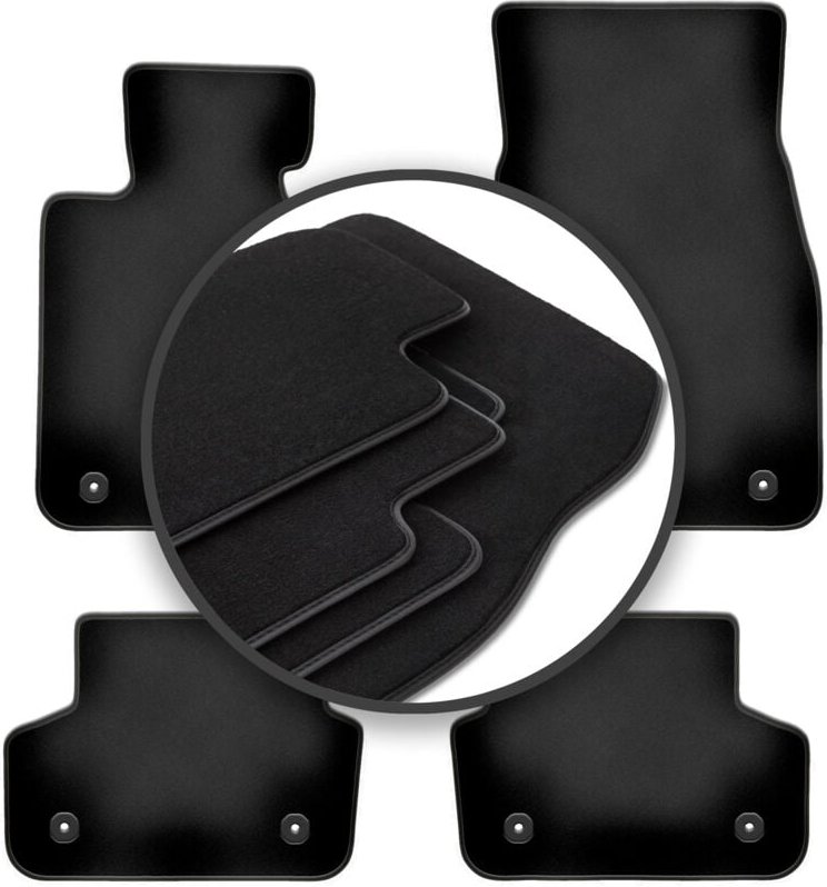 Premium-Fußmatten für: BMW 5 G30 Limousine (2017-)