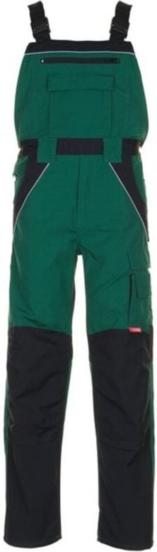 Planam Latzhose grün/schwarz 28