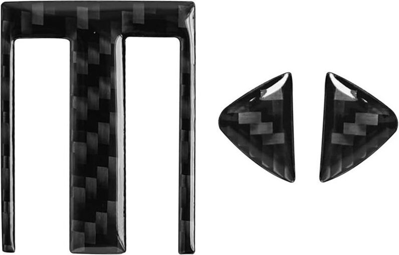 Tlily - Carbon Fiber Auto Zentrale Steuerung Klimaanlage Steckdose Abdeckung Aufkleber für brz 86 2016-2020 Zubehör