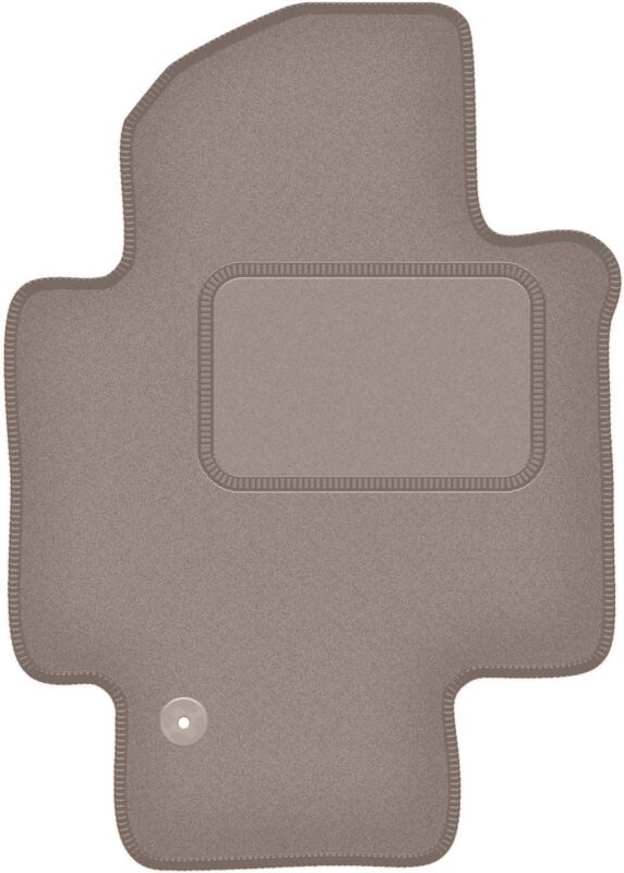 Beige Fahrermatte für: Nissan NV200 Van (2009-)