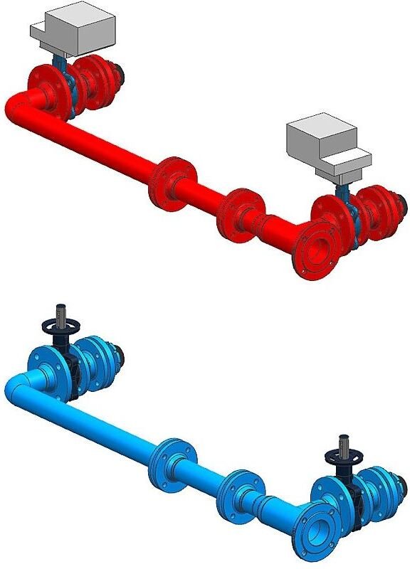 Junkers Bosch - bosch Kaskade dn 50/65, 2x150 kW Unterkomponente Kaskade ohne Pumpe
