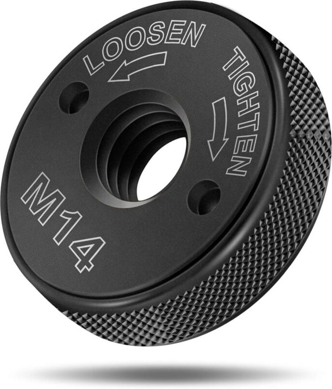 Beijiyi - sds Clic M14 Schnellspannmutter, für alle aeg, Black & Decker, Dewalt, Flex, Hitachi, Metabo, Makita Winkelsch...