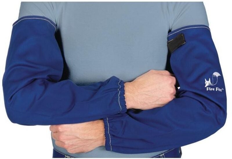 Schweißerschutzärmel Fire Fox™ Länge ca. 52 cm blau