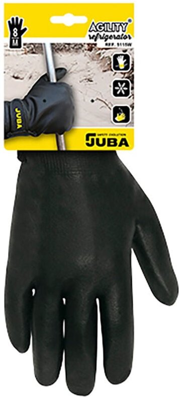Kaltarbeitshandschuh mit Nitrilschaum/Fleecefutter, Größe 9 JUBA