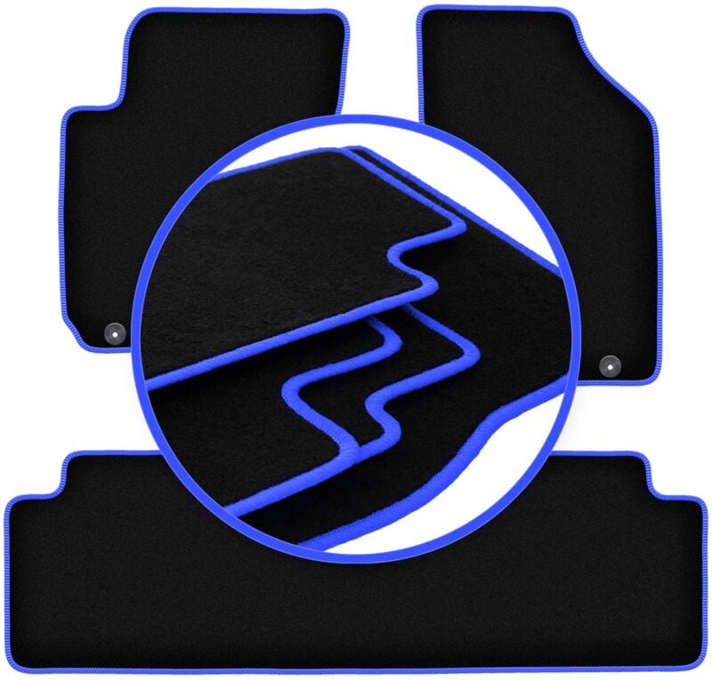 Thumbnail - CARLUX-BLUE Autofußmatten für: Kia Sportage II SUV (2004-2010)