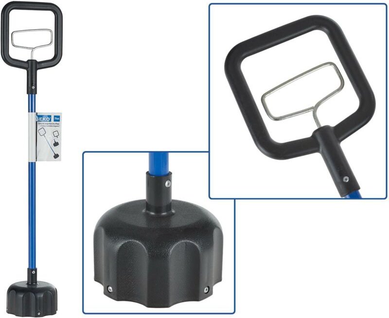 Chwytak magnetisch de 77 cm mit Funktion de Freigabe de Magnet, tool de Griff für Metallgegenstände, schwarz, ideal für ...